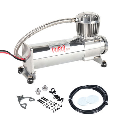 Compresor de suspensión de aire para vehículos pesados, compressor de aire para vehículos todoterreno cromado