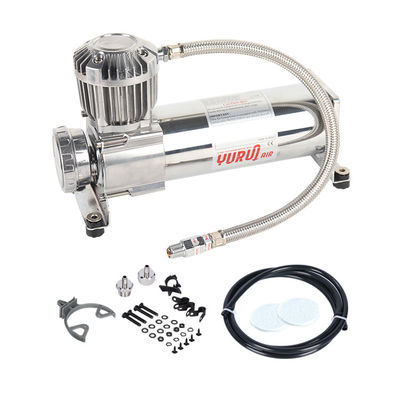 Compresor de suspensión de aire para vehículos pesados, compressor de aire para vehículos todoterreno cromado