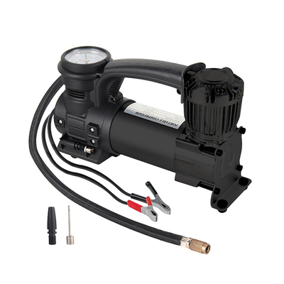 Compresor de aire para vehículos pesados Metal para camiones todoterreno 4x4 Alta presión Compresor de aire de plata Infladores de neumáticos para automóviles