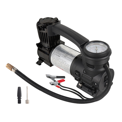 Compresor de aire para vehículos pesados Metal para camiones todoterreno 4x4 Alta presión Compresor de aire de plata Infladores de neumáticos para automóviles
