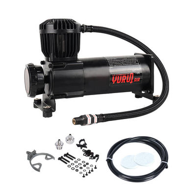 Compresor de aire de automóviles pesados metal para camiones todoterreno 4x4 de alta presión Compresor de aire de plata infladores de neumáticos de automóviles