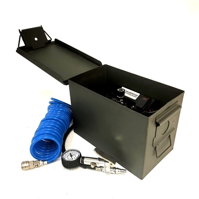 Compresor de aire para automóviles de carga pesada de cilindro único DC12v Offroad para inflar neumáticos de automóviles