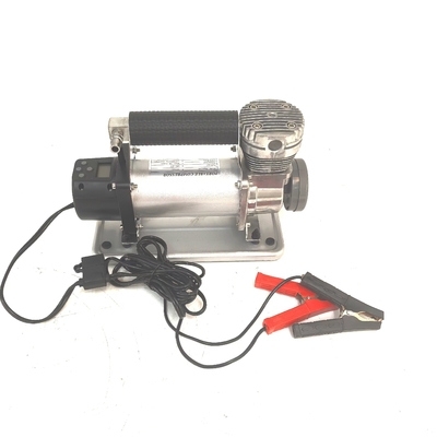 Compresor de aire de automóvil de metal clip de cocodrilo Display digital de cilindro único bomba de aire de inflación de automóvil