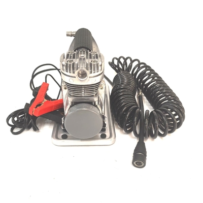 Compresor de aire de automóvil de metal clip de cocodrilo Display digital de cilindro único bomba de aire de inflación de automóvil