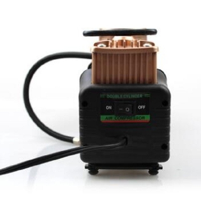 Compresor de aire del coche del oro 12v DC, compresor de aire auto 150psi portátil