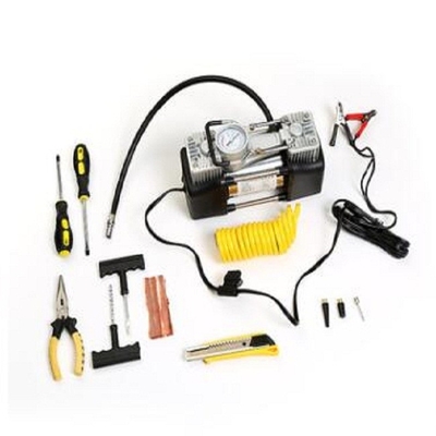servicio portátil del OEM de la bomba de aire del metal del compresor de aire 12v de 180w 150psi con el bolso