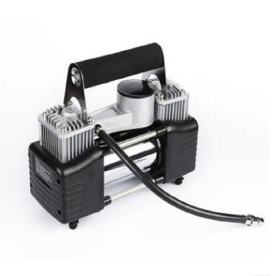 Compresores de aire dobles del vehículo del cilindro YF662B 180w 150psi en color plata