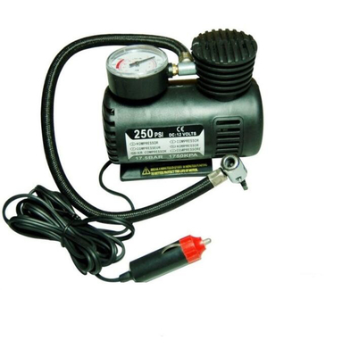 Voltio portátil Mini Tire Pump For Car de la corriente continua 12 del compresor de aire del coche