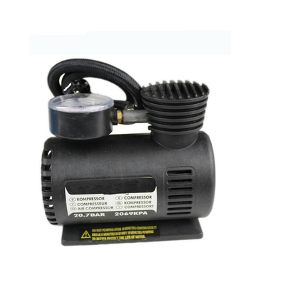 Voltio portátil Mini Tire Pump For Car de la corriente continua 12 del compresor de aire del coche