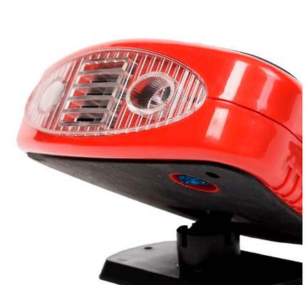 Calentadores de coches de cerámica ABS Dc12v portátiles con luz LED
