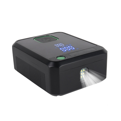Inflador de neumáticos eléctricos con pantalla LCD digital bomba de aire para automóviles con función de desinflación