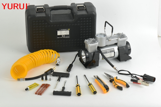 bomba portátil del neumático del metal de Conpressor del aire del coche de 12v 180w 150psi con la luz