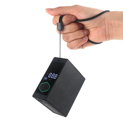 Bomba de aire portátil con pantalla digital Bomba de aire de neumáticos eléctricos sin cables recargable