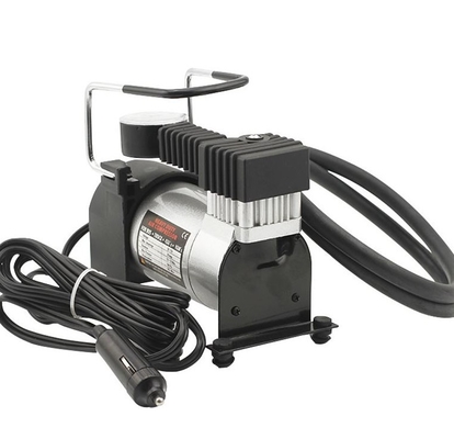 Presión práctica 2.25kgs del trabajo del compresor de aire del metal 12v alta con el reloj 140 PSI