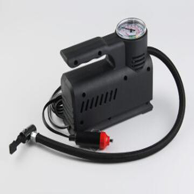 Compresores de aire plásticos del vehículo de Dc12v, bomba de aire portátil del choque negro Yf632