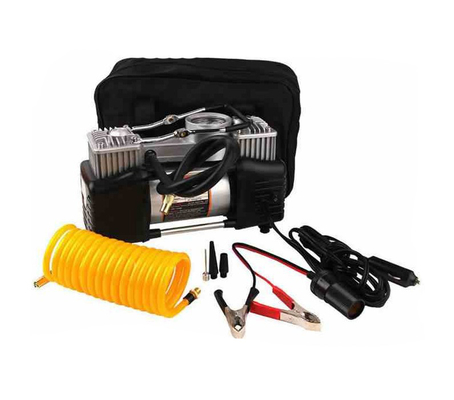 Negro de alta presión práctico del compresor de aire del metal 180W y 150PSI de plata