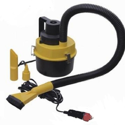 Aspirador auto amarillo del aspirador del PDA del aspirador de DC12V