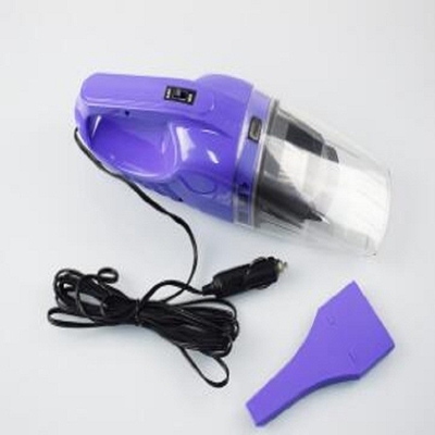 Material plástico con pilas de mano púrpura de DC 12v de los aspiradores