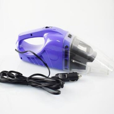 Material plástico con pilas de mano púrpura de DC 12v de los aspiradores