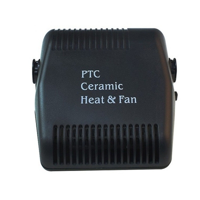 El calentador recargable del coche del PDA del negro del OEM, Dc12v enchufa a Heater For Car