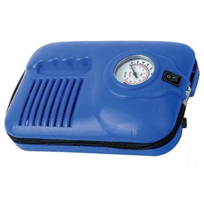 material de plástico del compresor de aire del coche 250psi, 2 en 1 compresor de aire del vehículo DC 12v
