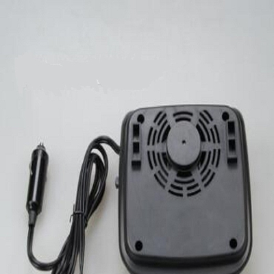 Plástico portátil profesional del negro de los calentadores 150w del coche con la longitud el 1.5m del cordón