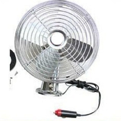 Un buen precio. Ventilador del coche del PDA de plata durable del ventilador con el interruptor encendido-apagado en línea