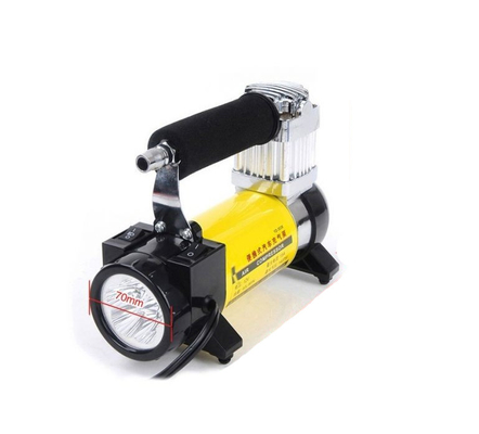 Compresor de aire del metal de DC 12v, compresor del poder más elevado de 100 PSI con la lámpara