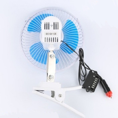 Material plástico del montaje del coche eléctrico del tornillo azul 12v/24v del ventilador