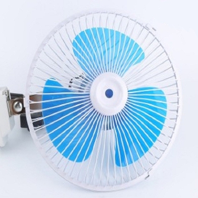 Material plástico del montaje del coche eléctrico del tornillo azul 12v/24v del ventilador