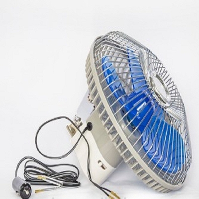 12v / ventilador del coche 24v fan oscilante de 8 pulgadas con el guardia completo del metal de la seguridad