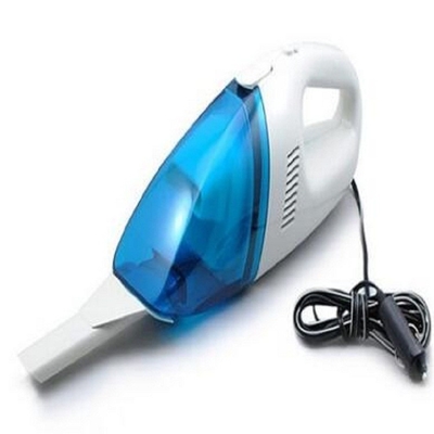 Auto aspiradora portátil de plástico de color azul