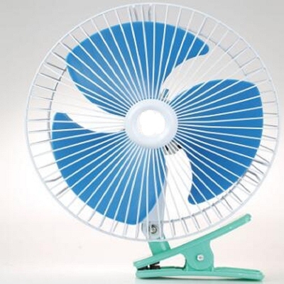Guardia trasero plástico Car Cooling Fan 8 pulgadas que oscilan con color modificado para requisitos particulares