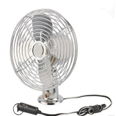Pulgada 12v/24v oscilantes de Mini Electric Car Cooling Fan 6 en color plata
