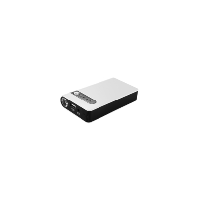 12V arrancador portátil con linterna LED y monitor de presión de neumáticos