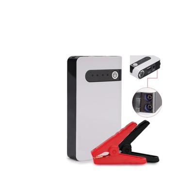 12V arrancador portátil con linterna LED y monitor de presión de neumáticos