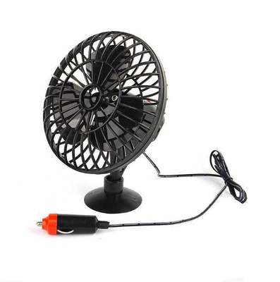 Un buen precio. Ventilador oscilante del coche de DC 12V con el montaje de la ventosa del interruptor con./desc. en línea