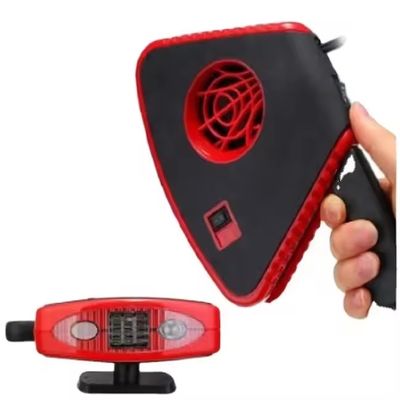 Calentador de ventilador de coche portátil de 12 V con calefacción PTC de 150 W de luz