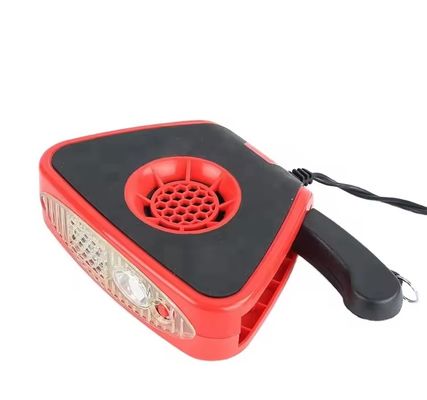 Calentador de ventilador de coche portátil de 12 V con calefacción PTC de 150 W de luz