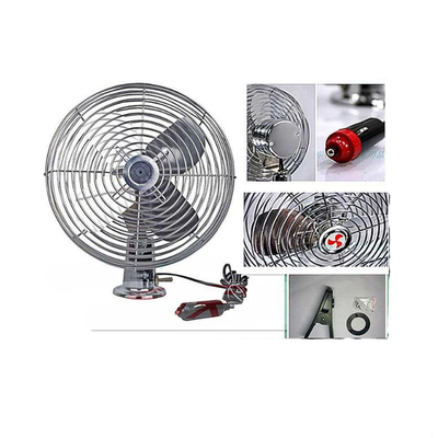 Guardia completo eléctrico del metal de la seguridad de los ventiladores del radiador color plata del coche