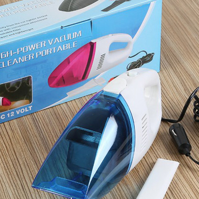 Mini ABS portátil Dc12V aspiradora de coches con filtro de lavado