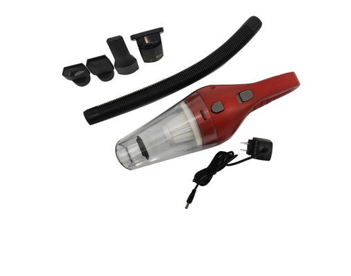 Aspirador portátil del coche de Recordless 12v color rojo y blanco de DC