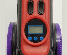 12V aspiradora y compresores de aire Mini portátil con luz LED medidor digital de presión de aire 3 en 1 neumático inflar y C