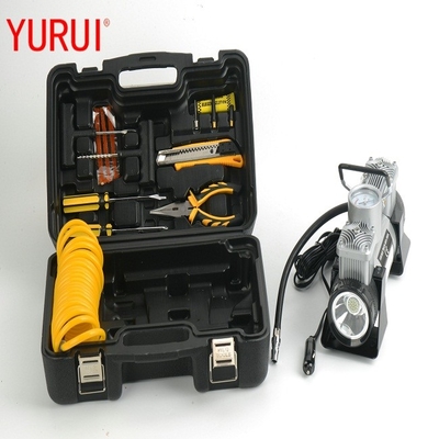 Compresores de aire de automóviles DC12v Inflador de neumáticos de choque metálico