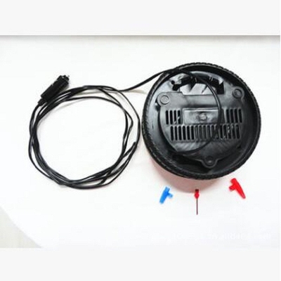 Plastico portátil DC12v neumático de coche compresor de aire de inflado con enchufe del encendedor de cigarrillos