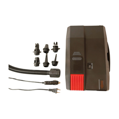 5000mAH Capacidad de la batería SUP Bomba eléctrica para el muelle inflable Kayak Paddle Board 20PSI 12V/110-240V