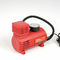 Cordón rojo de Mini Air Pump Dc 12v el 10ft de los compresores de aire del vehículo para la bicicleta del coche