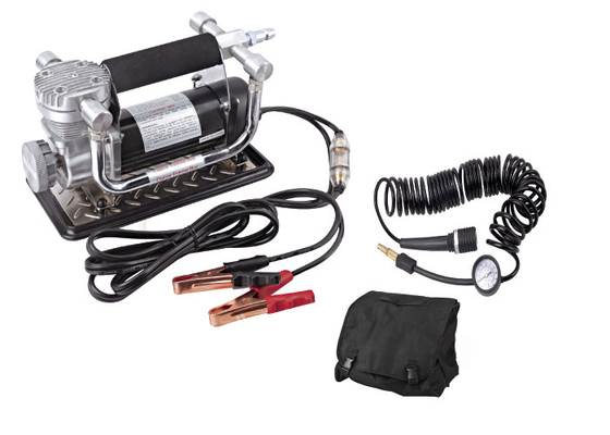 Un buen precio. Compresor de aire potente del coche de Chrome 12V de la inflación rápida portátil Kit For Tire en línea