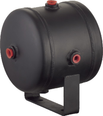 Un buen precio. El tanque del compresor de aire del negro de 150 PSI el pequeño tanque del aire de 0,5 galones  en línea