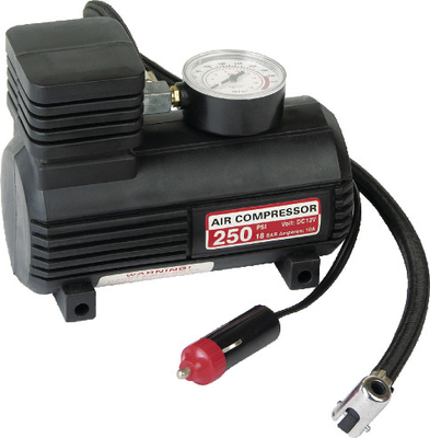 Un buen precio. Mini compresor de aire bomba de neumáticos portátil Dc12v con calibre mini compresor 300psi compresor de aire de coche portátil en línea